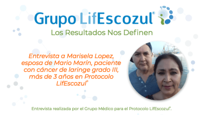 Resultados obtenidos en el Protocolo LifEscozul<sup>®</sup> en el paciente Mario Marín