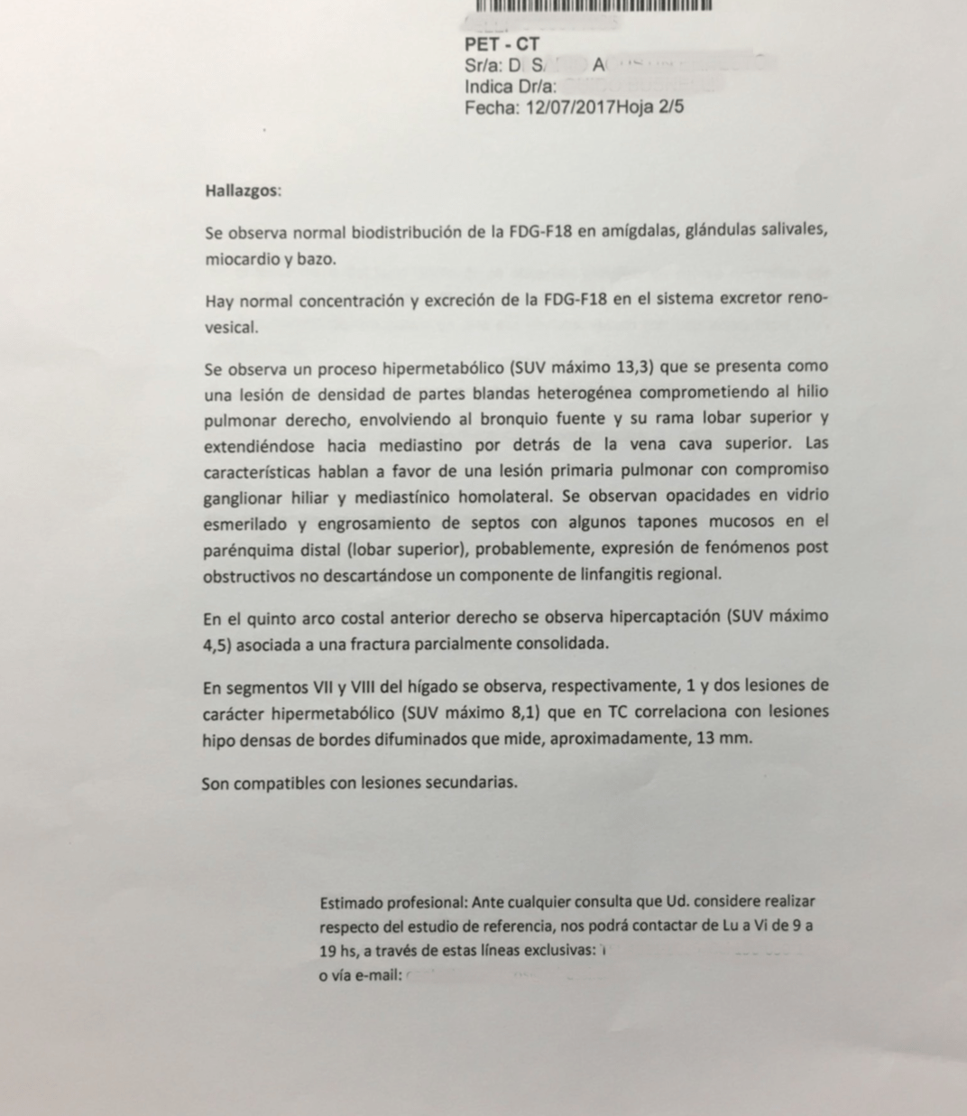 LifEscozul® - A.D.S. 2 - Cáncer de Pulmon
