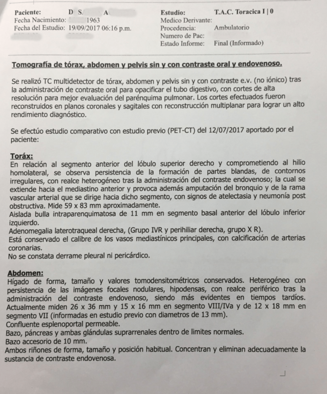LifEscozul® - A.D.S. 7 - Cáncer de Pulmon