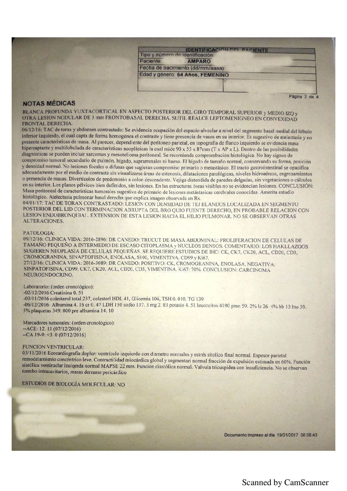 LifEscozul® - Amparo 2 - Cáncer de Pulmon