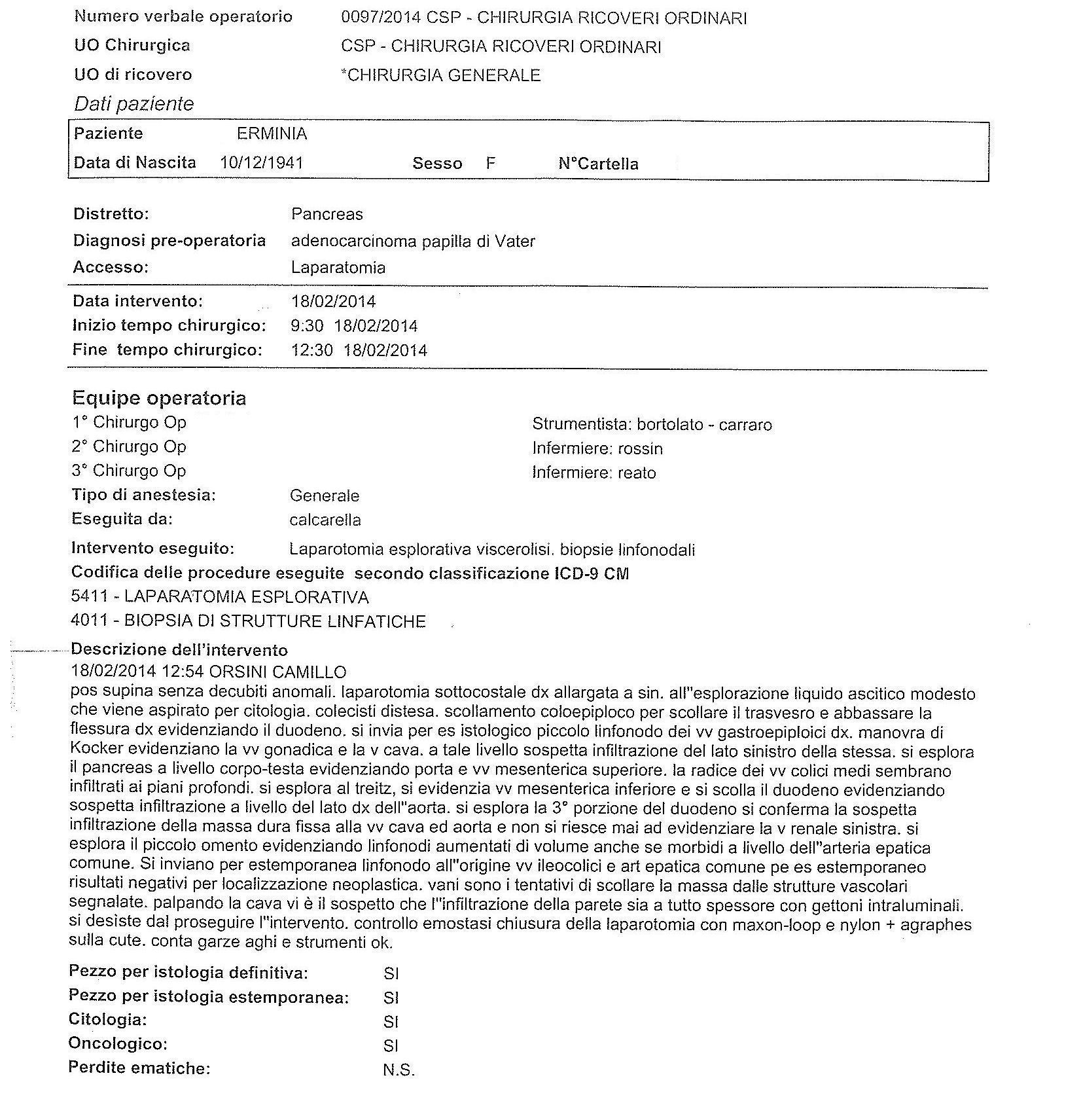 LifEscozul® - Erminia 6 - Cáncer de Páncreas