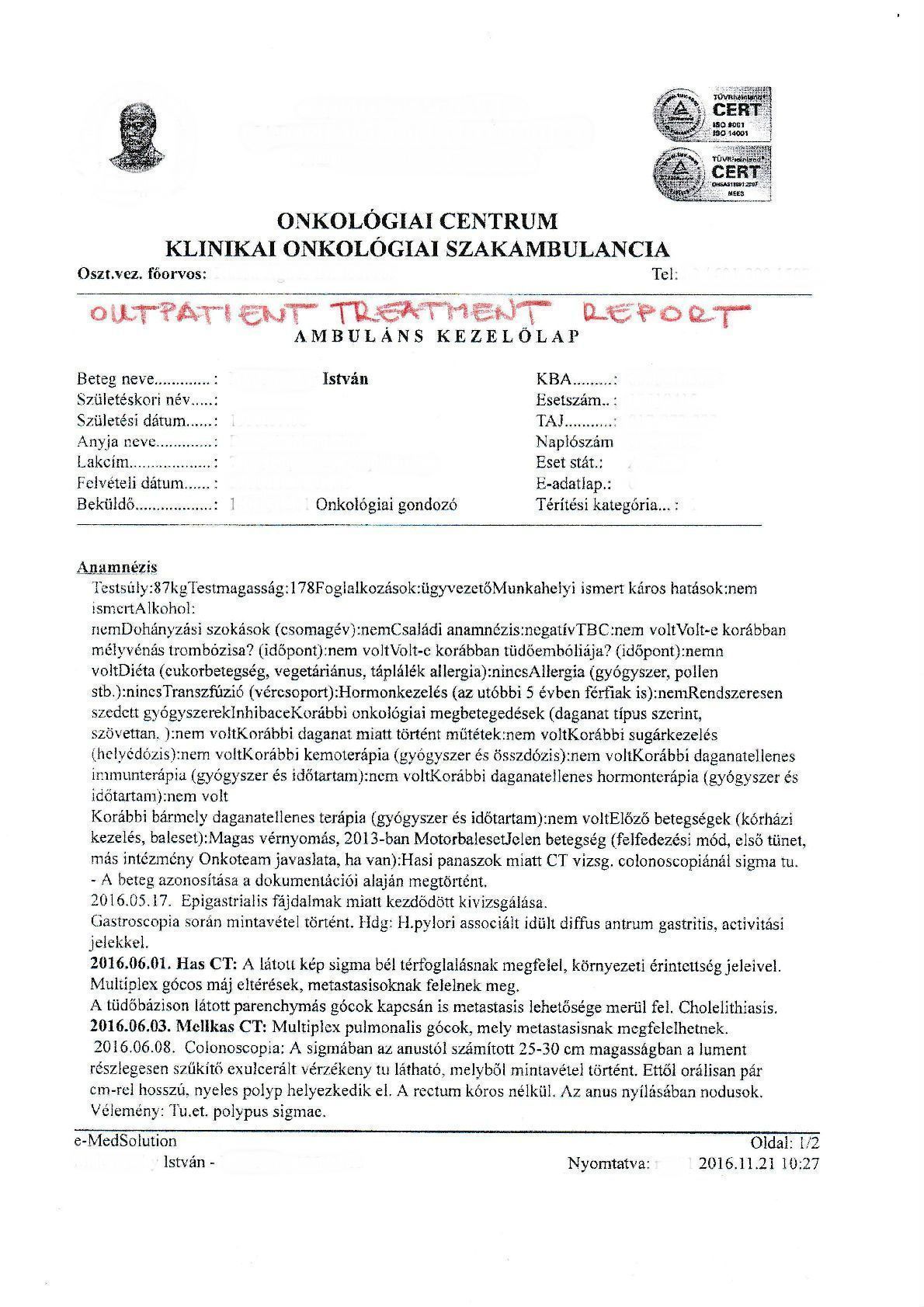LifEscozul&reg; - Itzvan 4 - Cáncer de Cólon