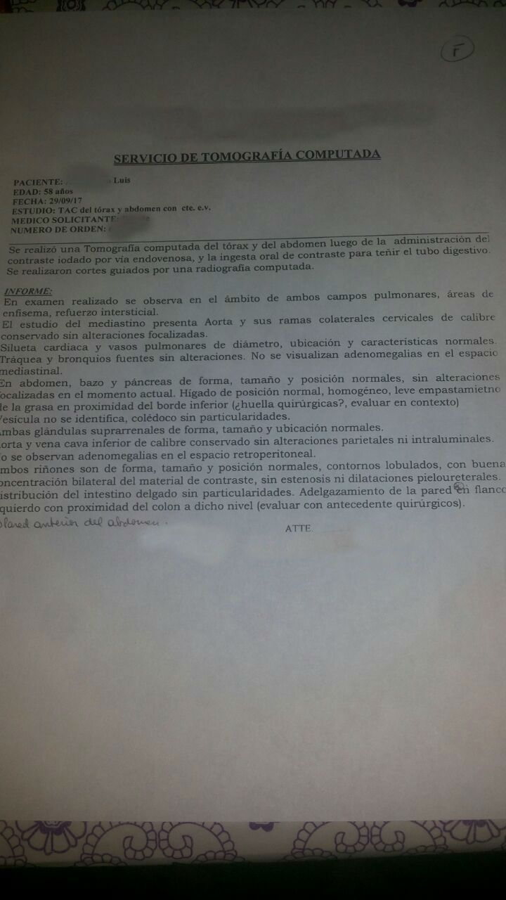 LifEscozul&reg; - Luis 5 - Cáncer de Cólon