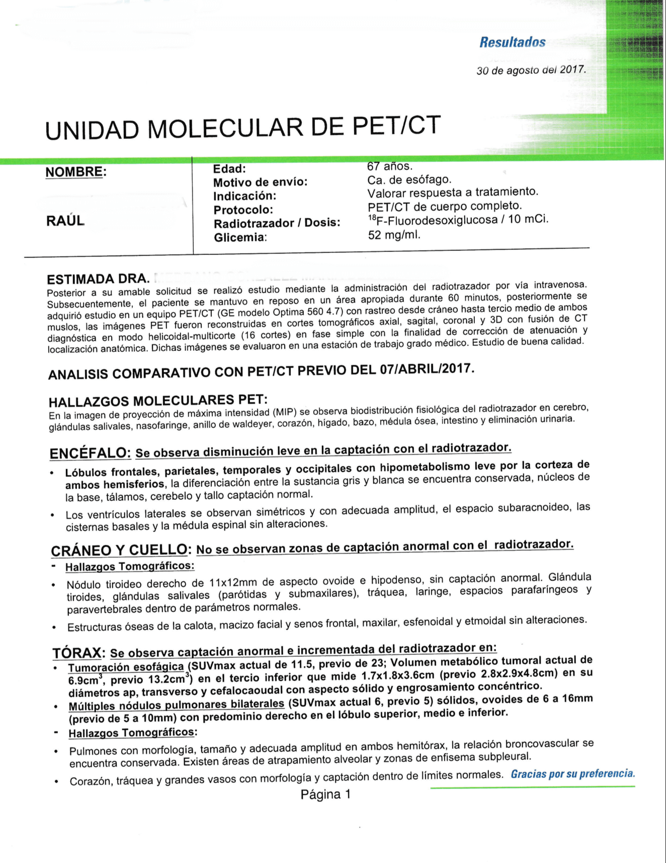 LifEscozul&reg; - Raúl 5 - Cáncer Gástrico Intestinal