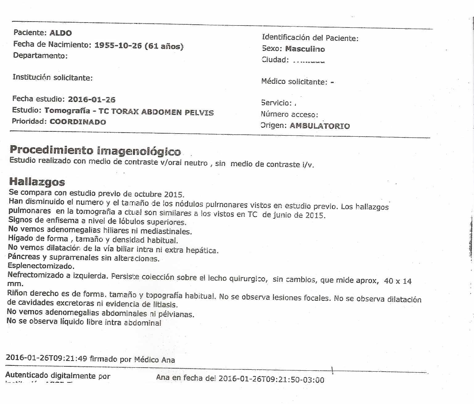 LifEscozul® - Aldo 11 - Cáncer de Riñon