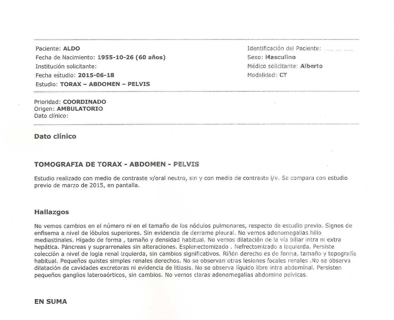 LifEscozul® - Aldo 8 - Cáncer de Riñon