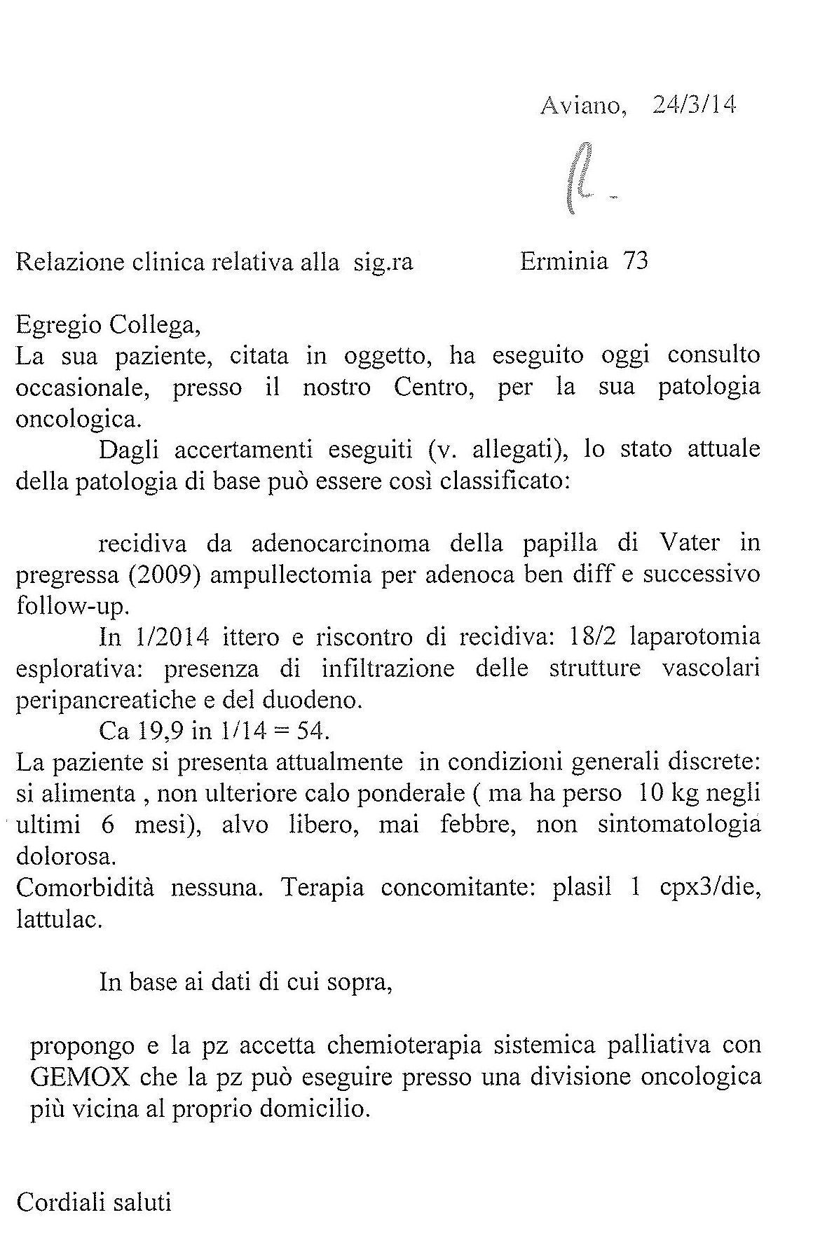 LifEscozul&reg; - Erminia 6 - Cáncer Gástrico Intestinal