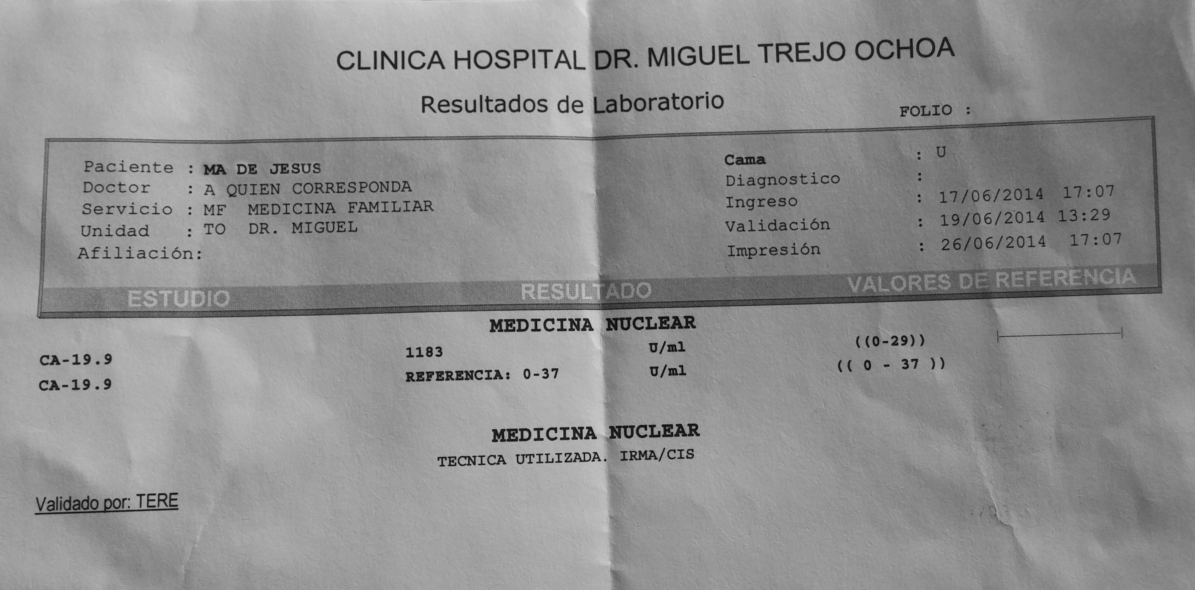 LifEscozul&reg; - María 1 - Cáncer de Cólon