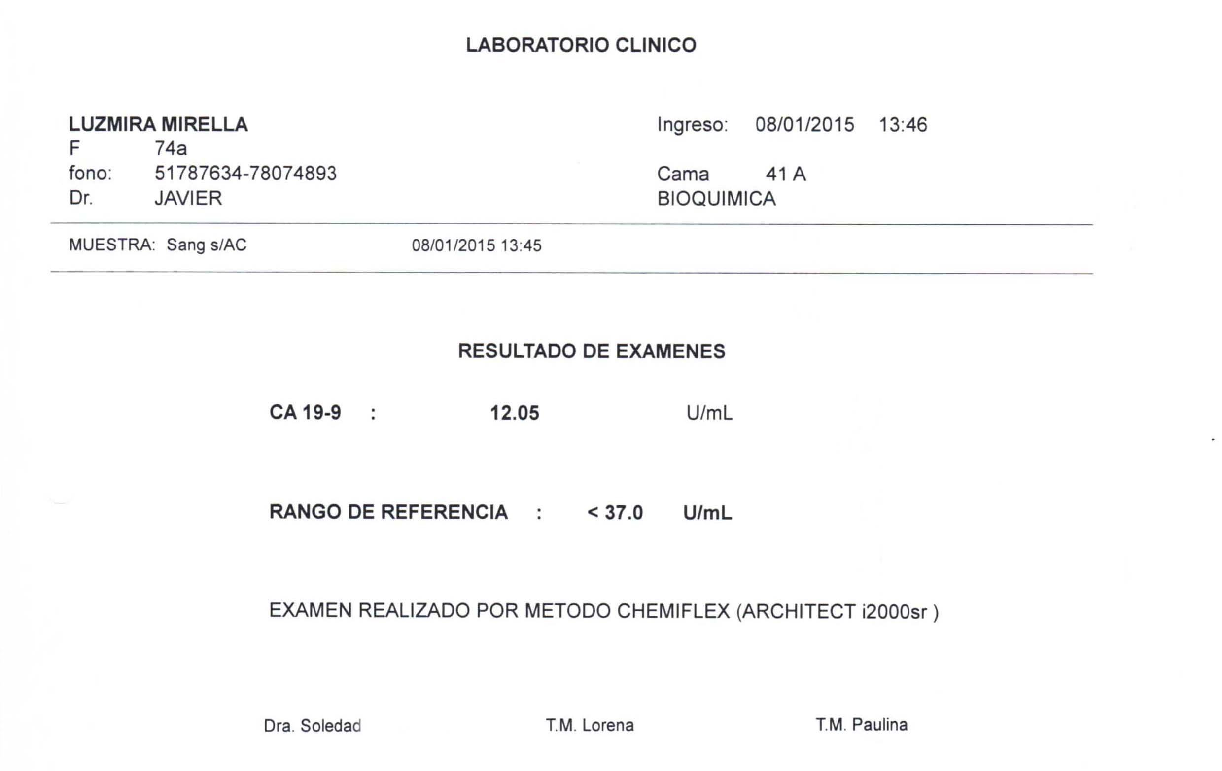 LifEscozul&reg; - Luzmira 10 - Cáncer Gástrico Intestinal