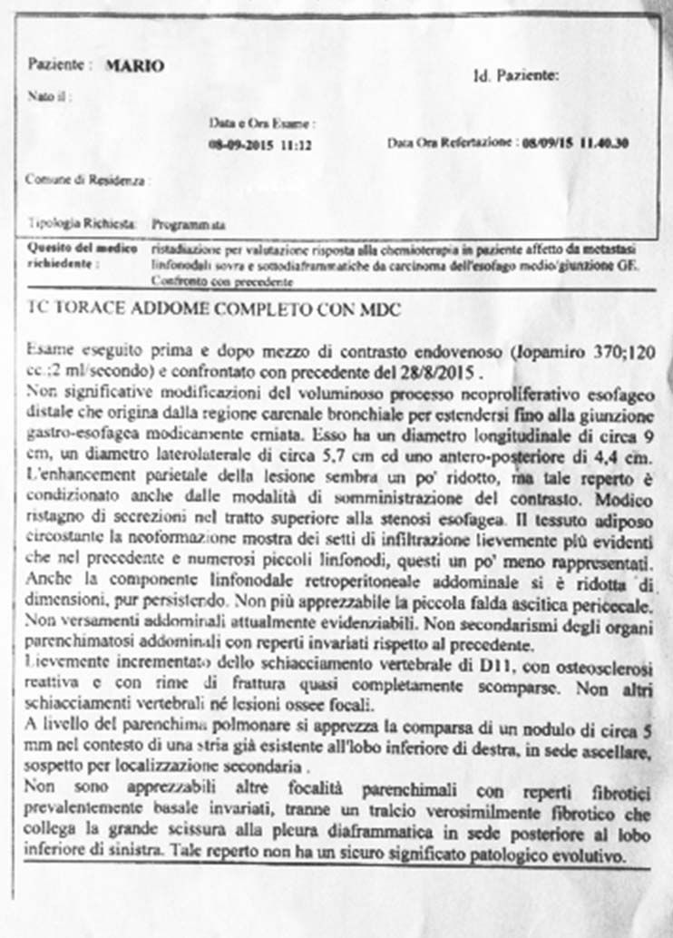 LifEscozul&reg; - Mario - Cáncer Gástrico Intestinal