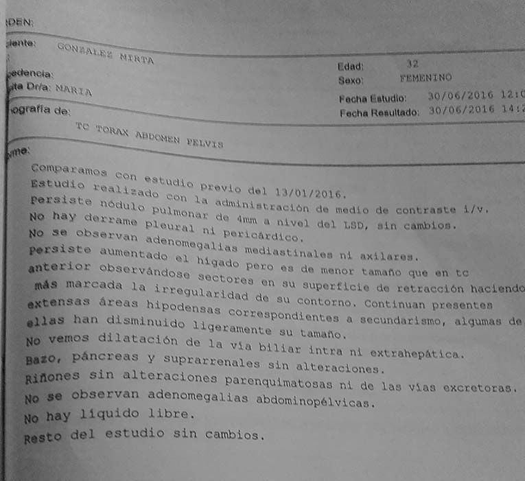 LifEscozul&reg; - Mirta 5 - Cáncer de Mámas