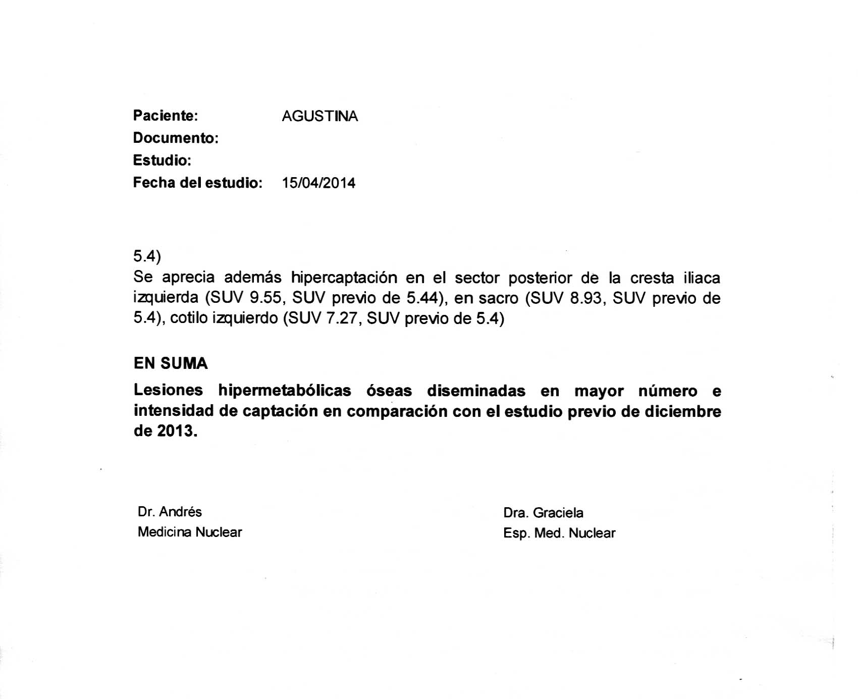 LifEscozul&reg; - Agustina 9 - Cáncer de Mámas