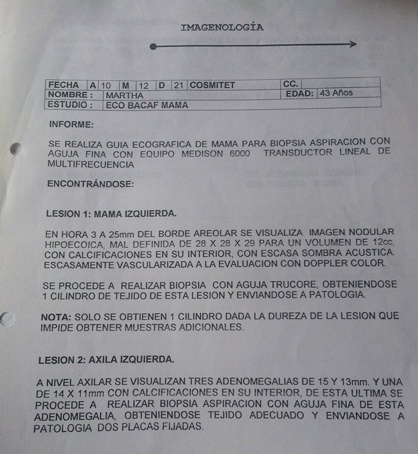 LifEscozul&reg; - Martha 2 - Cáncer de Mámas