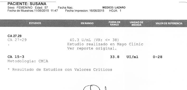 LifEscozul&reg; - Susana 4 - Cáncer de Mámas