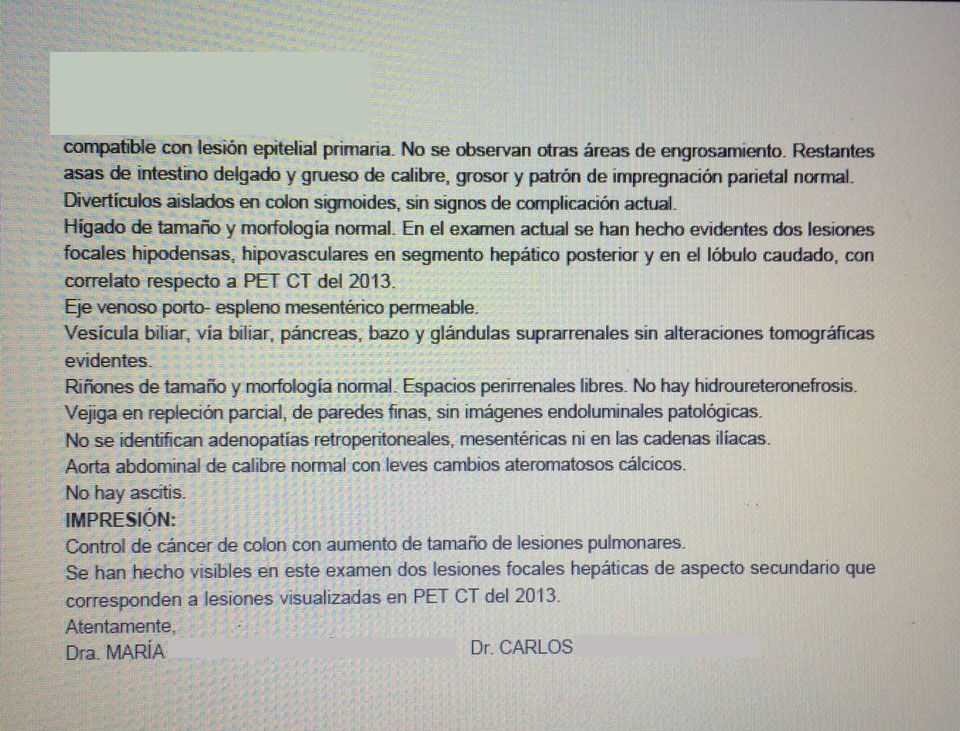 LifEscozul&reg; - Carlos 6 - Cáncer de Cólon