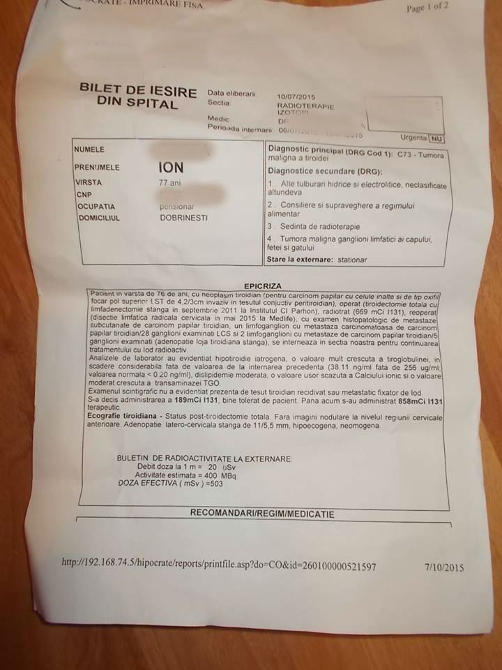LifEscozul&reg; - Ion 10 - Cáncer de Tiroides