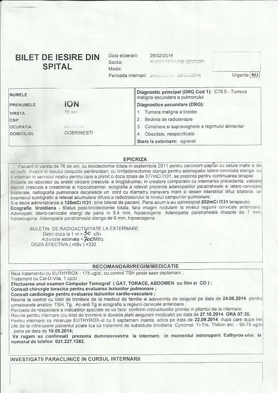 LifEscozul&reg; - Ion 5 - Cáncer de Tiroides