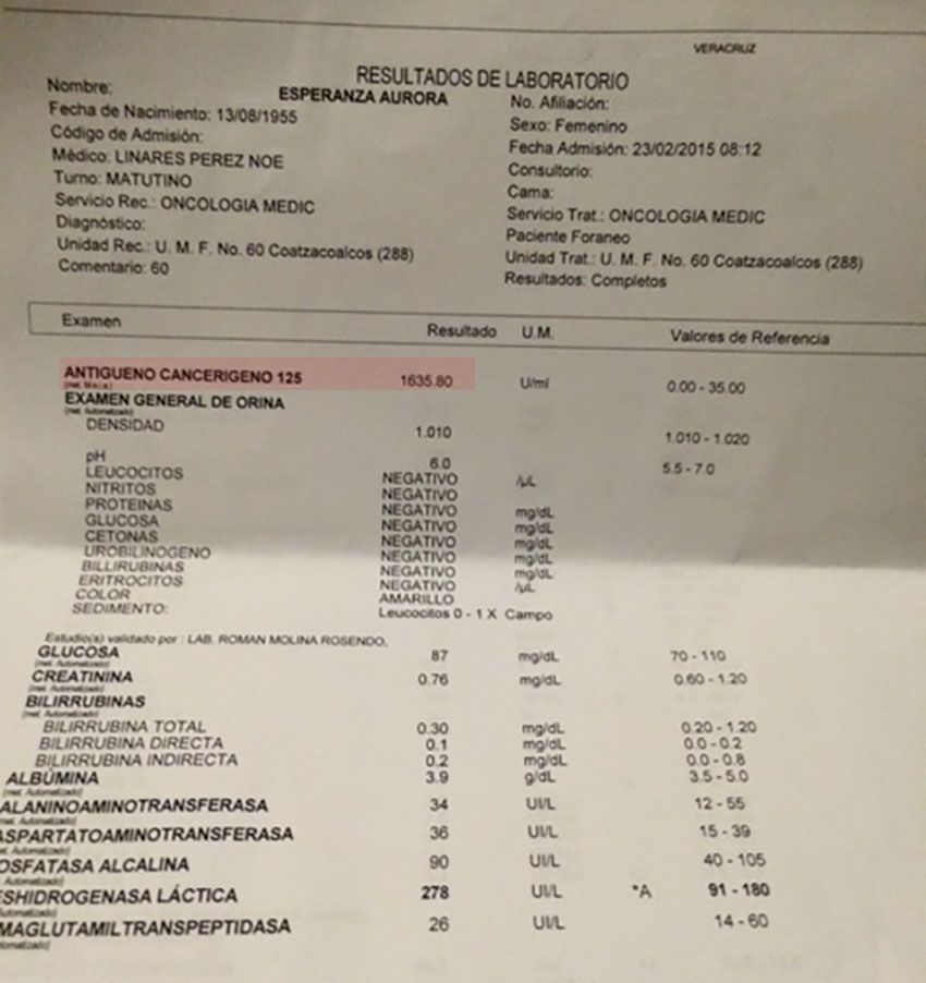 LifEscozul® - Esperanza 3 - Cáncer de Ovarios