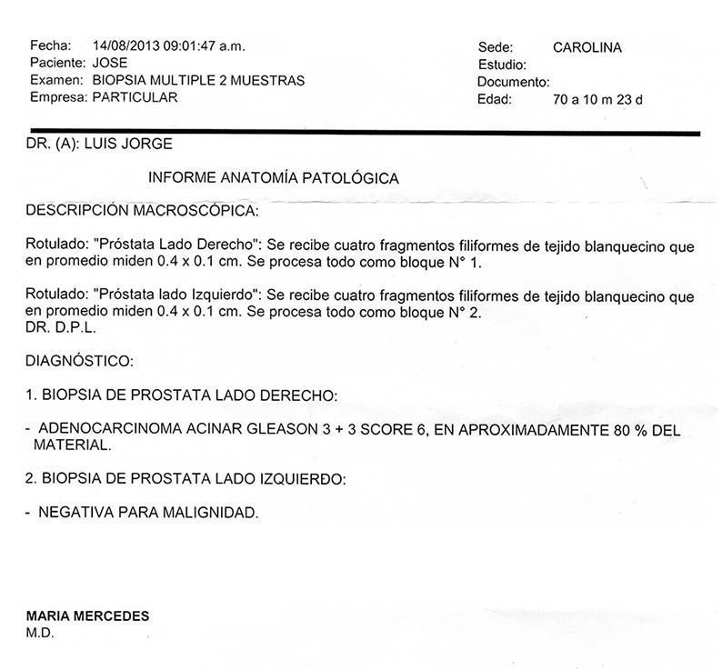 LifEscozul® - José Colombia 2 - Cáncer de Próstata