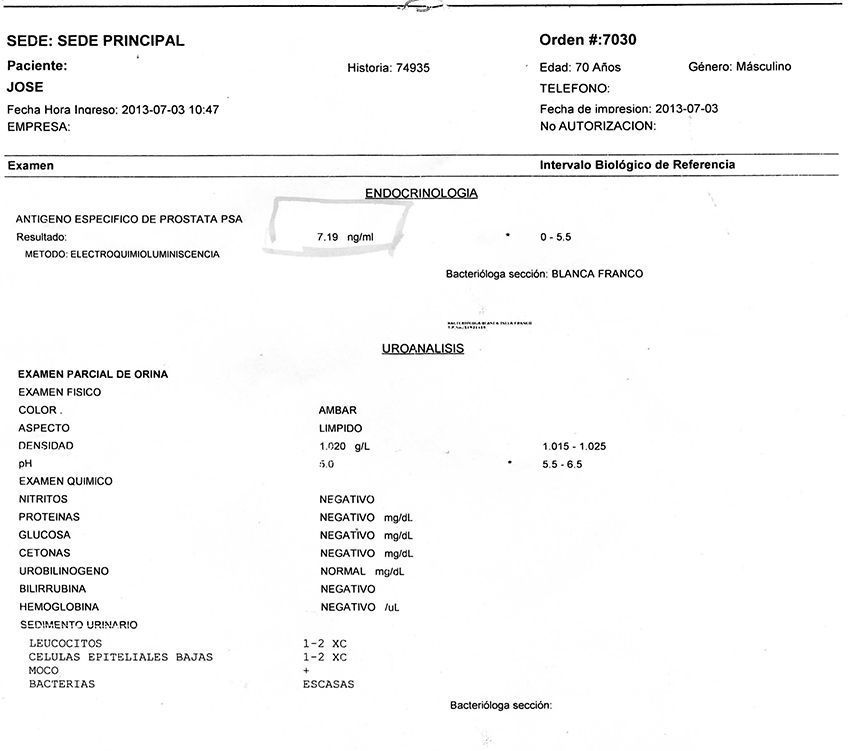 LifEscozul® - José Colombia 3 - Cáncer de Próstata