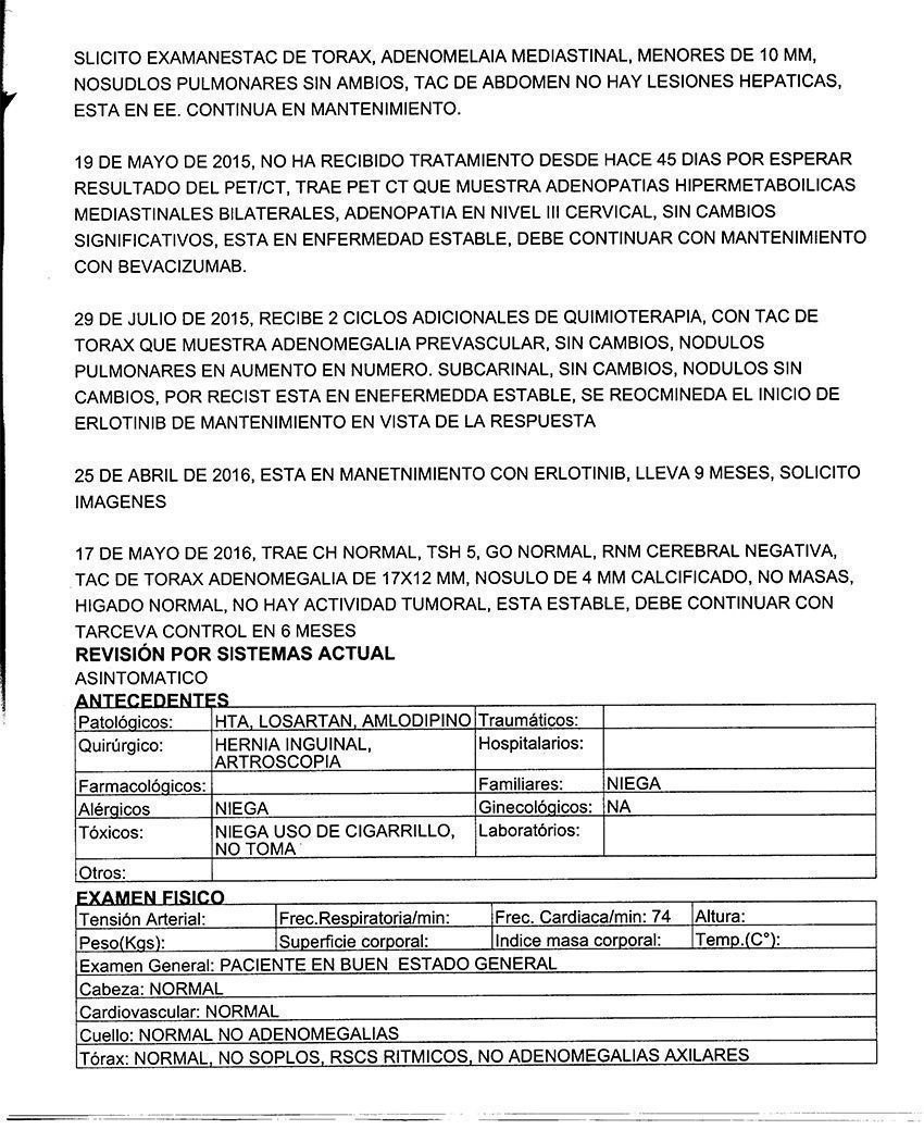 LifEscozul® - Luis 13 - Cáncer de Pulmon