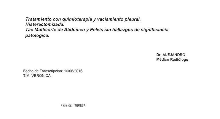LifEscozul® - Teresa 13 - Cáncer de Pulmon