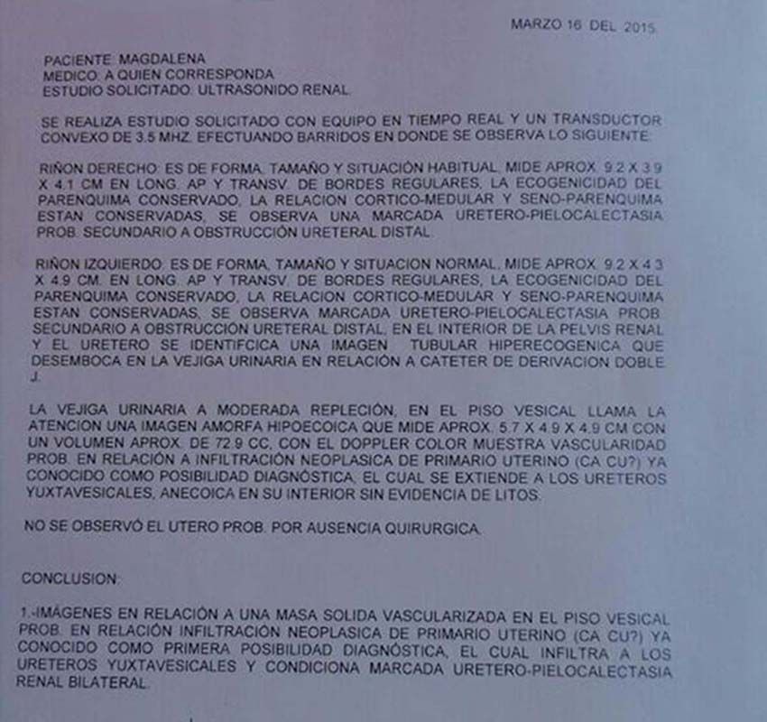 LifEscozul® - Magdalena 8 - Cáncer de Útero y Cervix