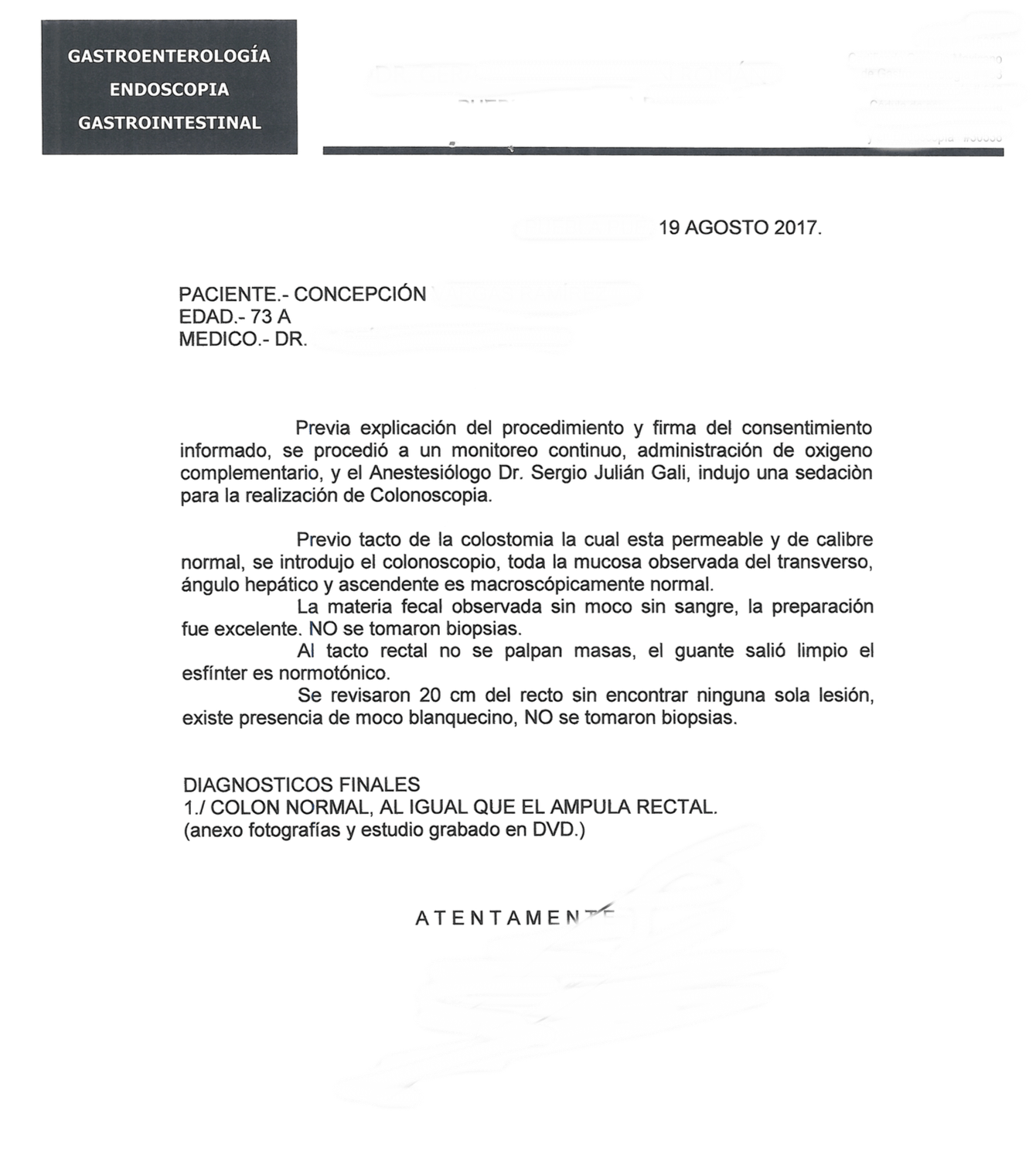 LifEscozul&reg; - Concepción 1 - Cáncer de Cólon