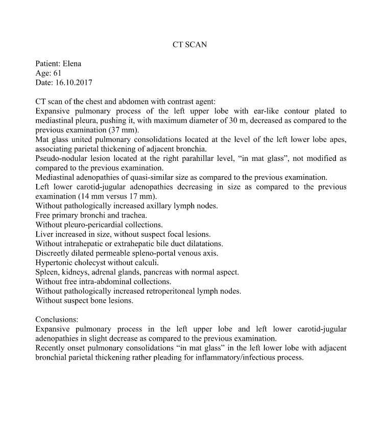 LifEscozul® - Elena 3 - Cáncer de Pulmon