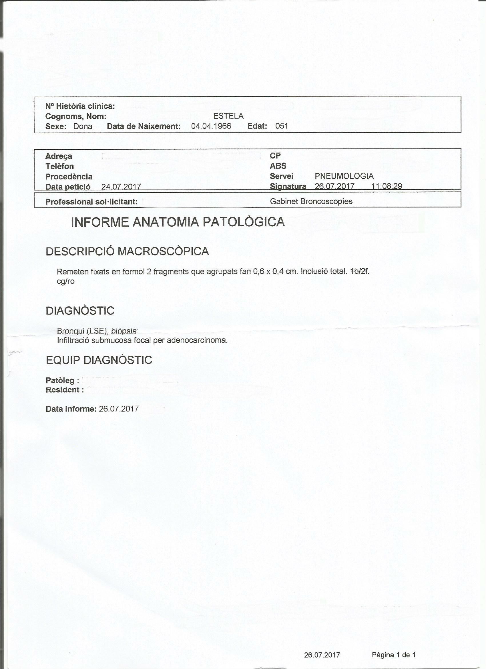 LifEscozul® - Estela 5 - Cáncer de Pulmon