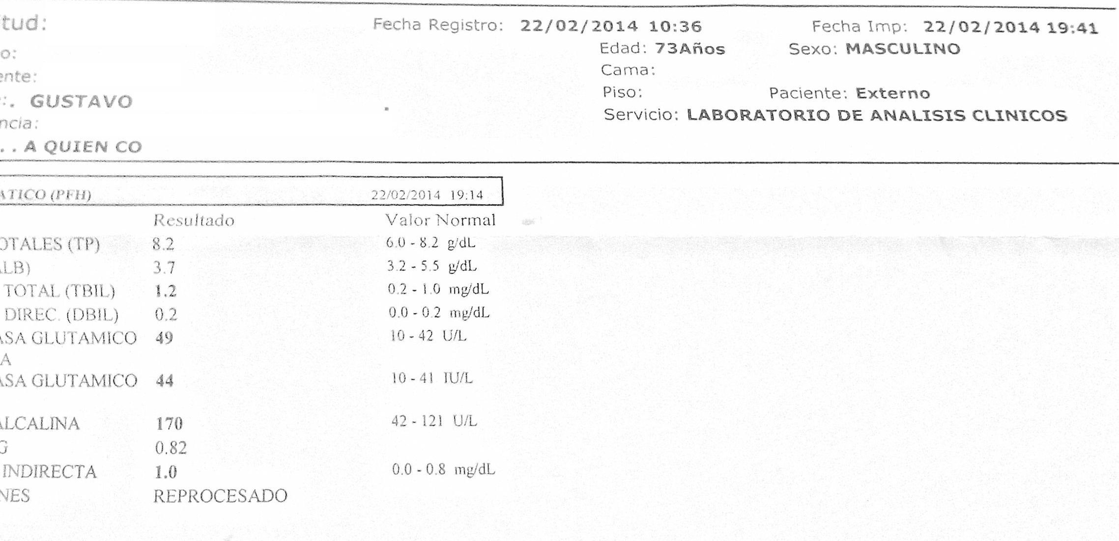 LifEscozul® - Gustavo 1 - Cáncer de Páncreas