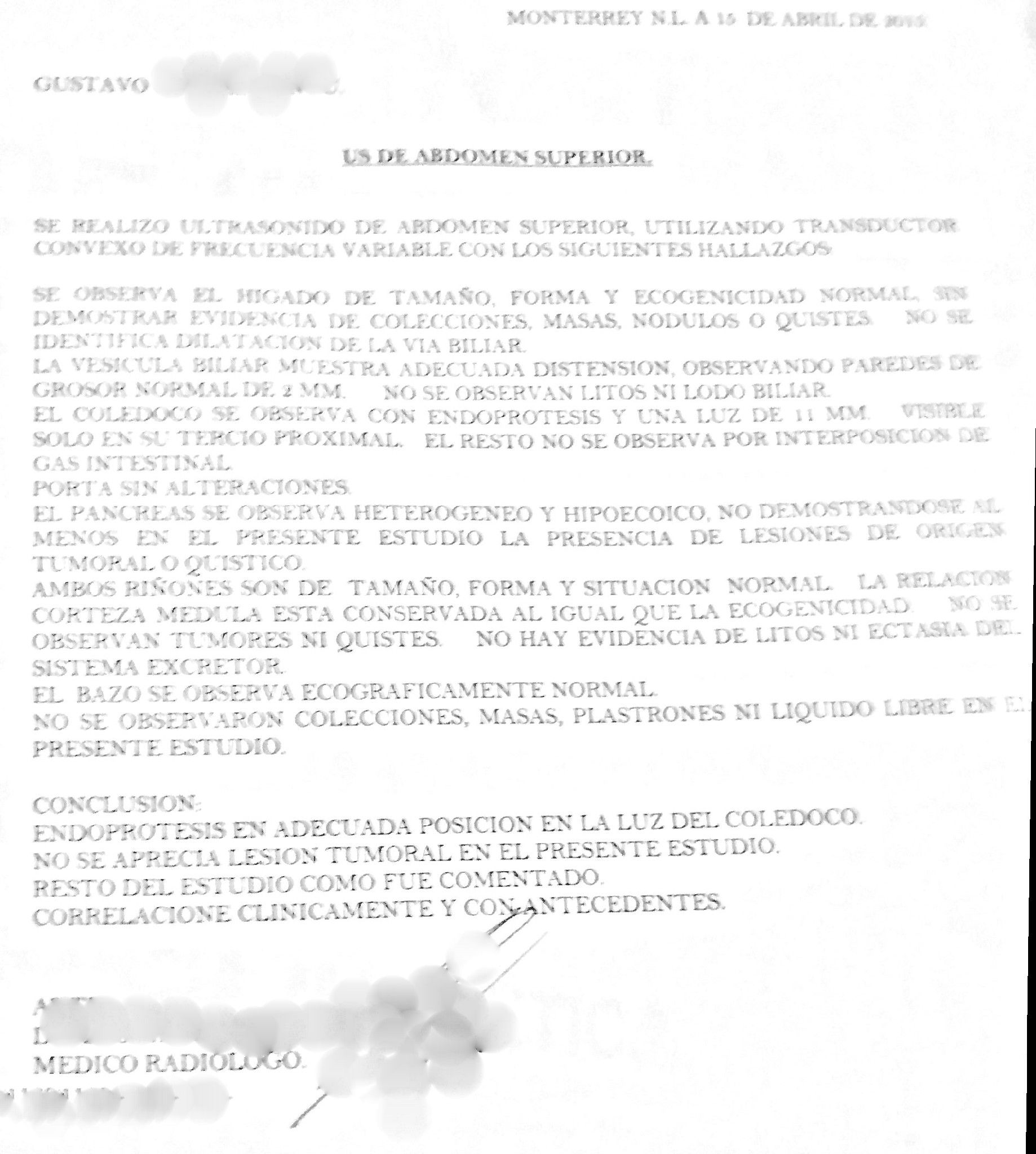 LifEscozul® - Gustavo 6 - Cáncer de Páncreas
