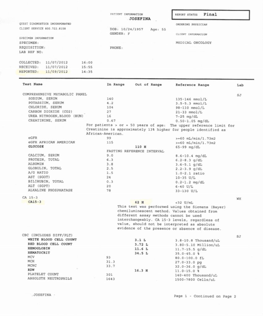 LifEscozul&reg; - Josefina Romero 2 - Cáncer de Mámas