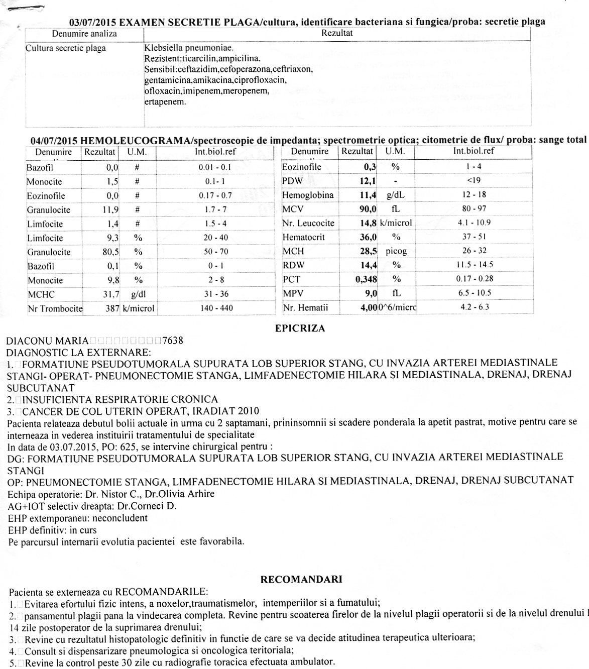 LifEscozul® - mariana 1 - Cáncer de Pulmon