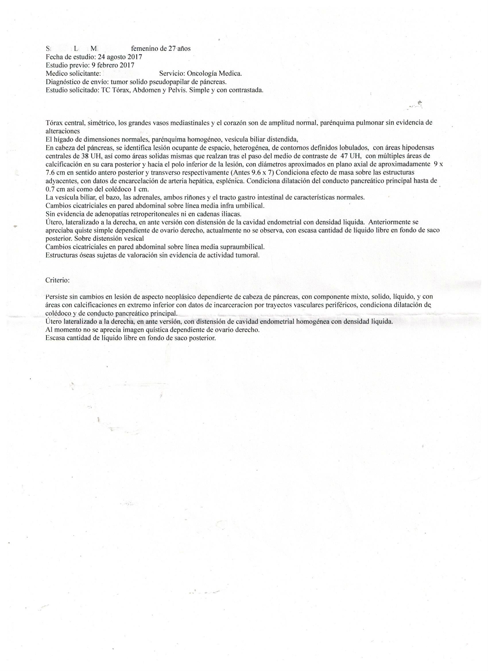 LifEscozul® - MSL 1 - Cáncer de Páncreas
