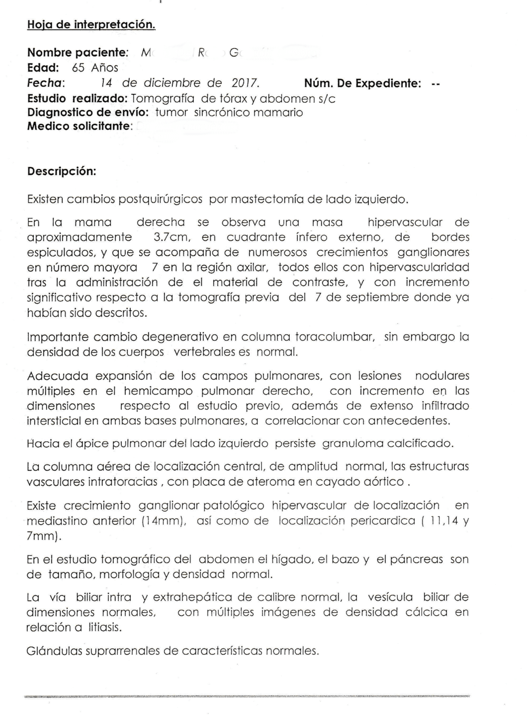 LifEscozul&reg; - M.R.G. 2 - Cáncer de Mámas