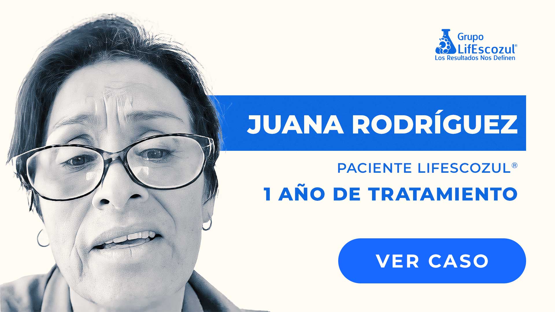 Juana Rodríguez - Cáncer de Páncreas - Resultados con LifEscozul&reg;