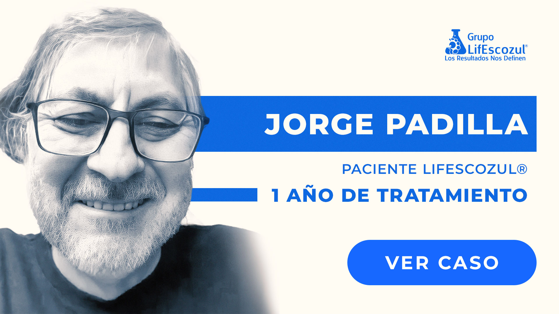Jorge Padilla - Cáncer de Páncreas - Resultados con LifEscozul&reg;