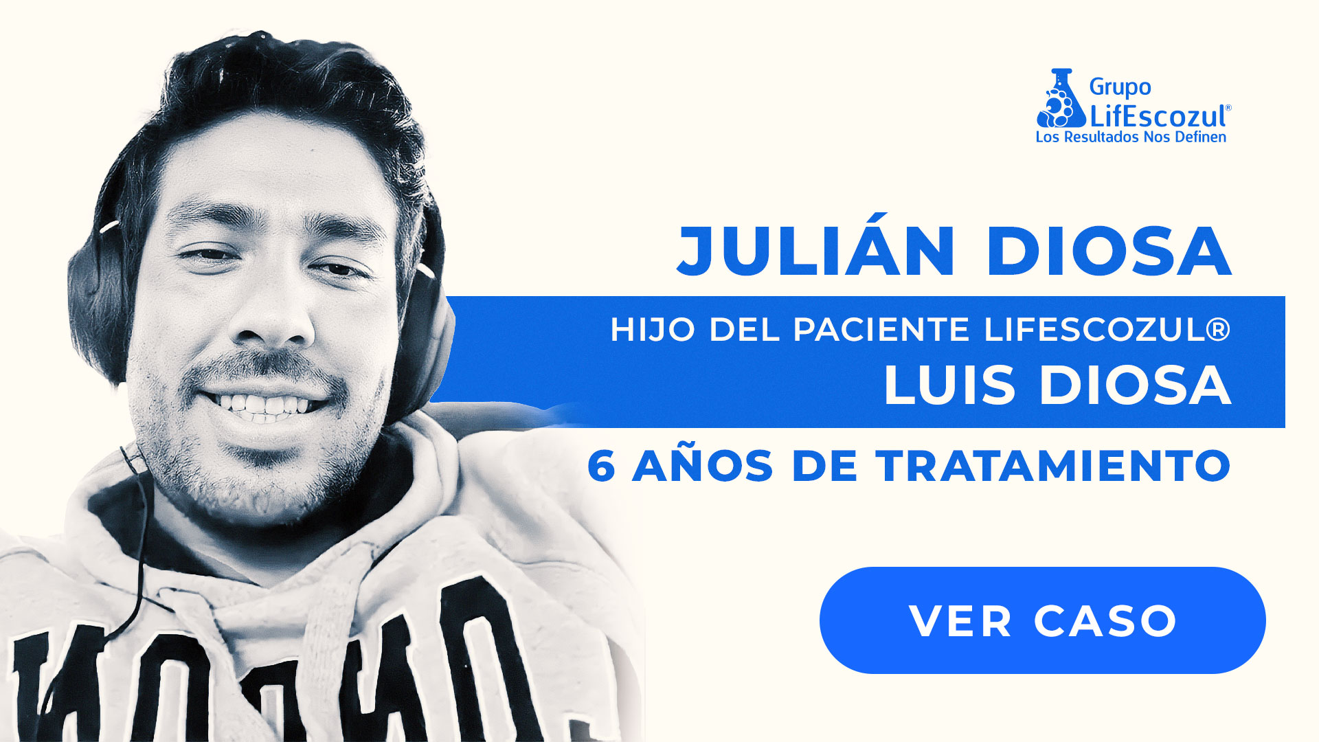 Luis Diosa - Cáncer de Pulmón - Resultados con LifEscozul&reg;