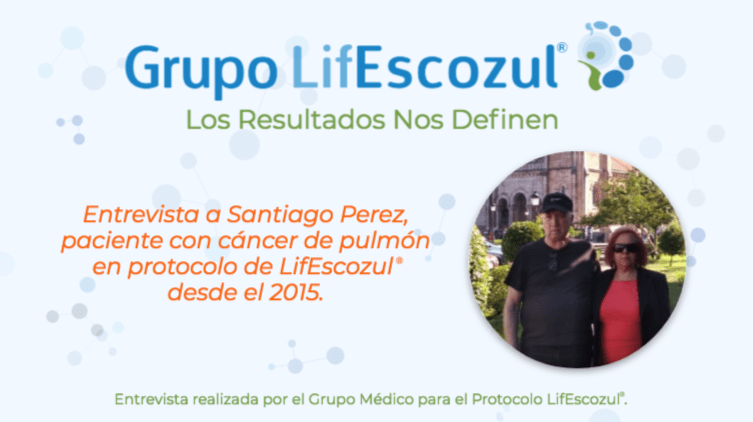 Resultados obtenidos en el Protocolo LifEscozul<sup>®</sup> en el paciente Santiago Perez